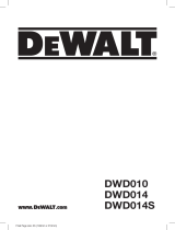 DeWalt DWD014 Manuale utente
