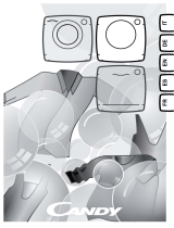 Candy Sèche-linge hublot CSOE H8A2DE-S 8kg Blanc Manuale utente