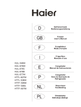 Haier HTTF-607W Manuale utente