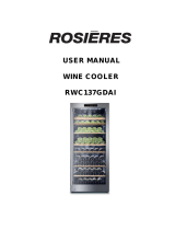 ROSIERES RWC 137 GDAI Manuale utente