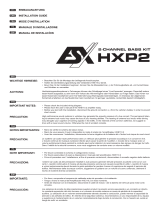 Audio Design ESX HORIZON Series Guida d'installazione