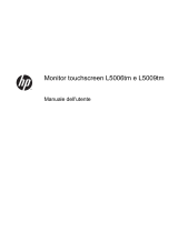 HP Compaq L5009tm 15-inch LCD Touchscreen Monitor Manuale utente