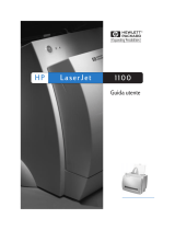 HP LaserJet 1100 Printer series Manuale del proprietario