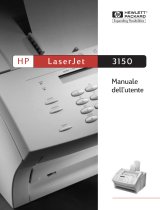 HP LaserJet 3150 All-in-One Printer series Manuale del proprietario