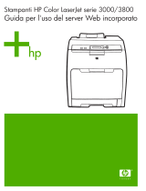 HP Color LaserJet 3800 Printer series Guida utente