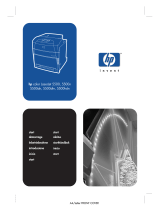 HP Color LaserJet 5500 Printer series Manuale utente