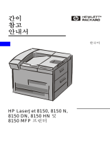 HP LaserJet 8150 Printer series Guida di riferimento