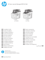 HP Color LaserJet Managed MFP E57540 series Guida d'installazione