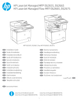 HP LaserJet Managed MFP E62675 series Guida d'installazione