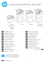 HP LaserJet Managed MFP E62555 series Guida d'installazione