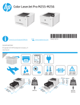 HP Color LaserJet Pro M255-M256 Printer series Guida di riferimento