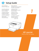 HP LaserJet M207e-M212e Printer series Guida d'installazione