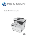 HP LaserJet Pro 400 color MFP M475 Guida di riferimento