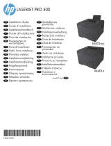 HP LaserJet Pro 400 Printer M401 series Guida d'installazione