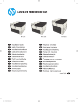 HP LaserJet Enterprise 700 Printer M712 series Guida d'installazione