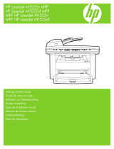 HP LaserJet M1522 Multifunction Printer series Guida Rapida