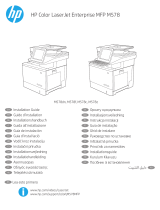 HP Color LaserJet Enterprise MFP M578 Printer series Guida d'installazione