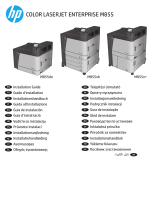 HP Color LaserJet Enterprise M855 Printer series Guida d'installazione