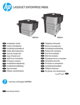 HP LaserJet Enterprise M806 Printer series Guida d'installazione