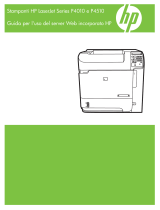 HP LaserJet P4510 Printer series Guida utente