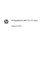 HP PageWide Pro 777 Multifunction Printer series Manuale del proprietario