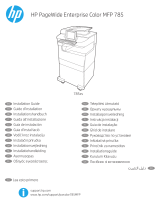 HP PageWide Enterprise Color MFP 785 Printer series Guida d'installazione