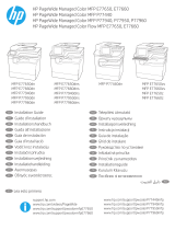 HP PageWide Managed Color MFP P77440 Printer series Guida d'installazione