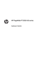 HP PageWide Managed P75050 Printer series Manuale del proprietario