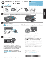 HP Photosmart Wireless e-All-in-One Printer series - B110 Manuale del proprietario