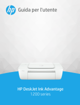 HP DeskJet Ink Advantage 1200 series Manuale del proprietario