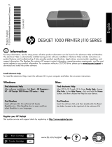 HP Deskjet 1000 Printer series - J110 Manuale del proprietario