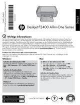 HP Deskjet F2400 All-in-One series Guida Rapida