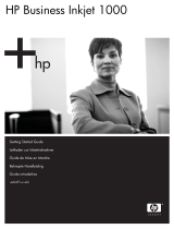 HP BUSINESS INKJET 1000 PRINTER Manuale utente