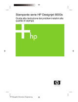 HP DesignJet 8000 Printer series Guida utente