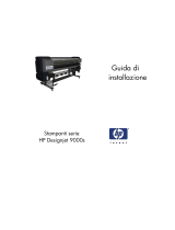 HP DesignJet 9000s Printer series Guida d'installazione