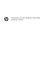 HP DesignJet T210 Printer Manuale del proprietario