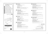 HP DesignJet T1700 Printer series Istruzioni per l'uso