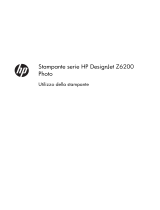 HP DesignJet Z6200 Photo Production Printer Guida utente