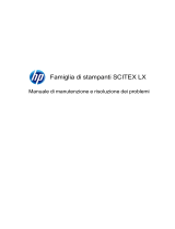 HP Scitex LX800 Industrial Printer series Manuale utente