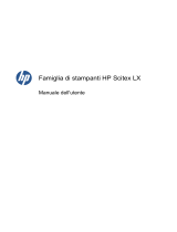 HP Scitex LX800 Industrial Printer series Manuale utente