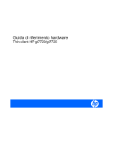 HP GT7725 THIN CLIENT Guida di riferimento