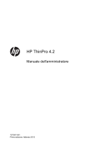 HP t610 Flexible Thin Client Manuale utente