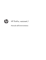 HP t5565 Thin Client Manuale utente