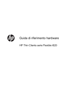 HP t620 PLUS Flexible Thin Client Guida di riferimento