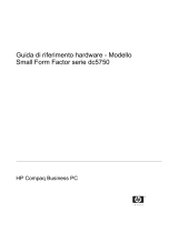 HP Compaq dc5750 Small Form Factor PC Guida di riferimento