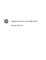 HP USB SmartCard CCID Keyboard Manuale utente
