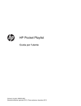 HP Pocket Playlist Manuale del proprietario