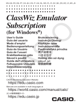 Casio ClassWiz Emulator Subscription Guida utente