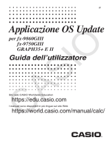 Casio OS Update Guida utente