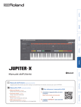 Roland JUPITER-X Manuale del proprietario